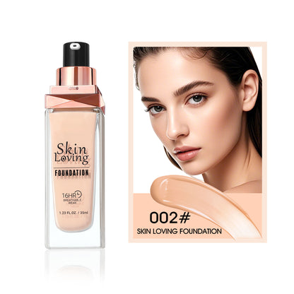 Long-Wearing Foundation, Transfer-Proof, Long Lasting, High Coverage-TRL