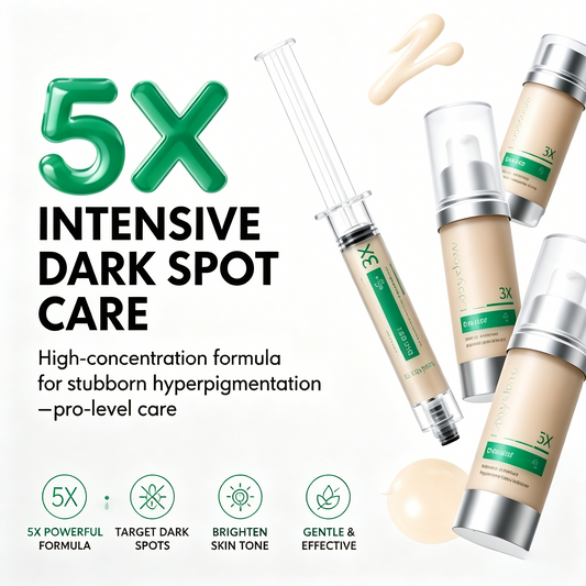 ✨ 5X Intensive Dark Spot Corrector Serum - Target Stubborn Hyperpigmentation & Even Skin Tone-LT