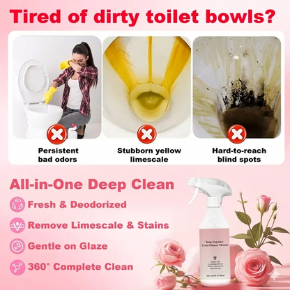 🌹 Bathroom Cleaning Foam Spray – Instantly Removes Toilet Stains & Odors ✨ -III