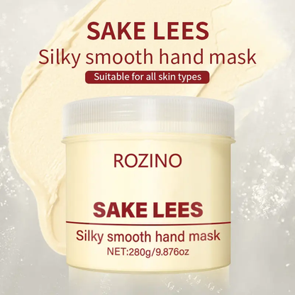 ✨ Sake Lees Hand Mask - Silky Smooth Formula for Hand Skin Care & Moisturization - 280g Net Weight-XLB.