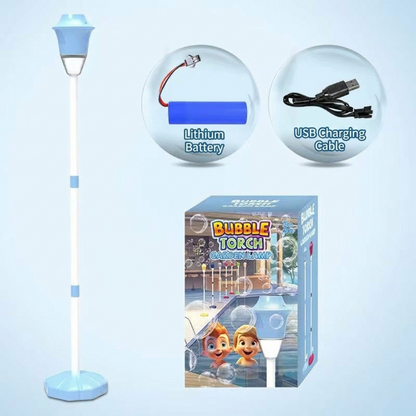 Party in a Torch!" ✨ 2-in-1 Automatic Bubble Machine & Garden Light. Create a Dreamy Backyard Oasis Instantly. Kids Love It, Neighbors Want It! 🫧🏮-JY