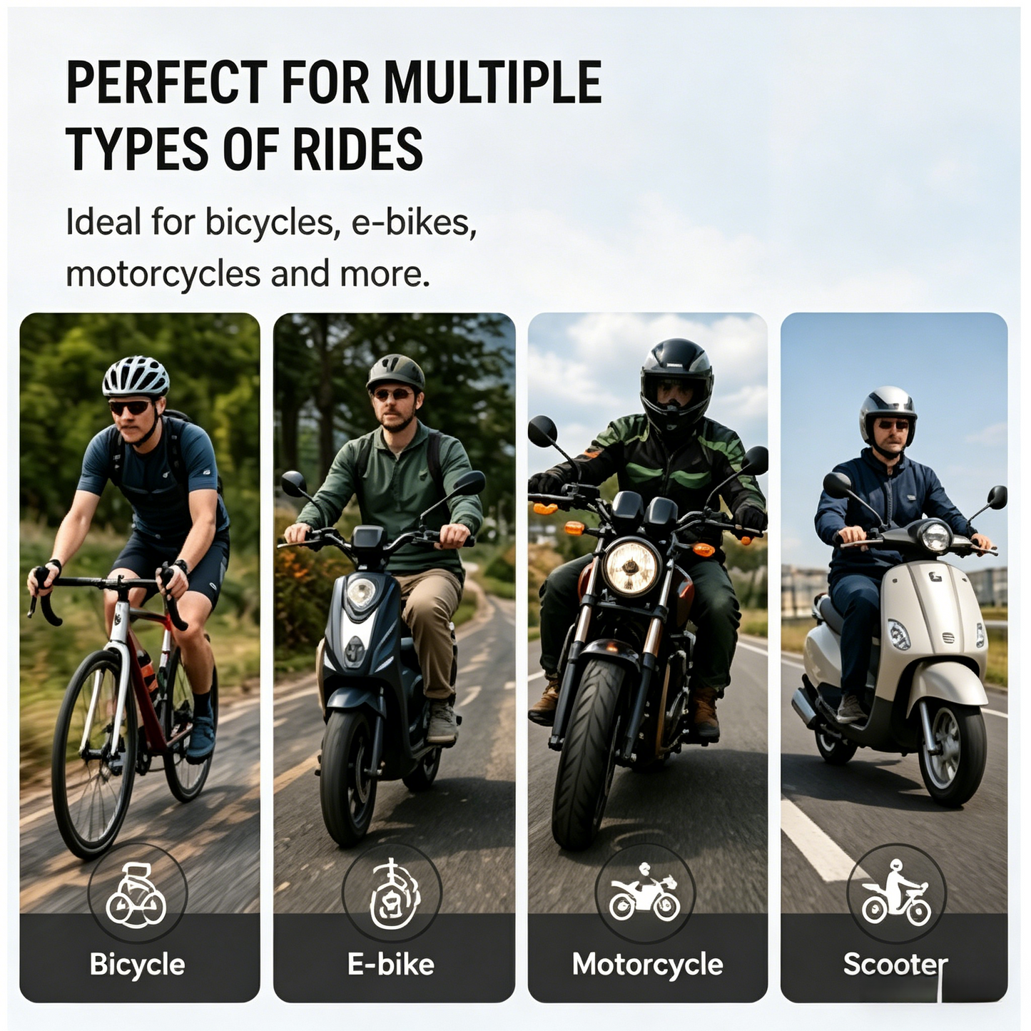 🚴‍♂️ Wrist Bike Rearview Mirror | Ride Safe, See Behind You Effortlessly-WBJ