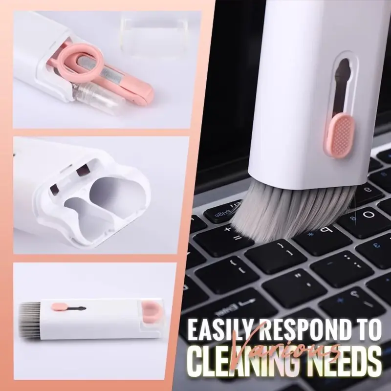 ✨7-in-1 Electronic Cleaning Kit, Keyboard Phone Earphone Cleaning Brush Pen-XLB