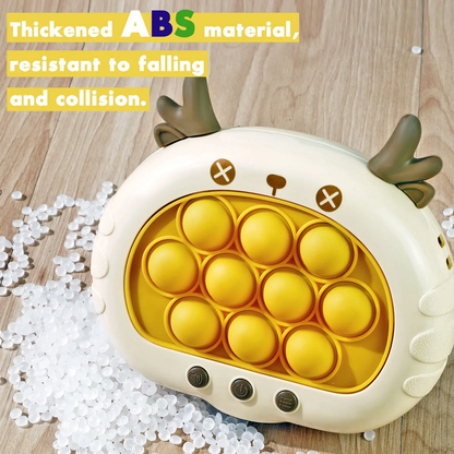 🎮Fast Push Pop Game Toy for Kids – Electronic Puzzle with Lights & Music, Memory Challenge, Multiplayer Mode, Stress Relief Toy for Children-XLB