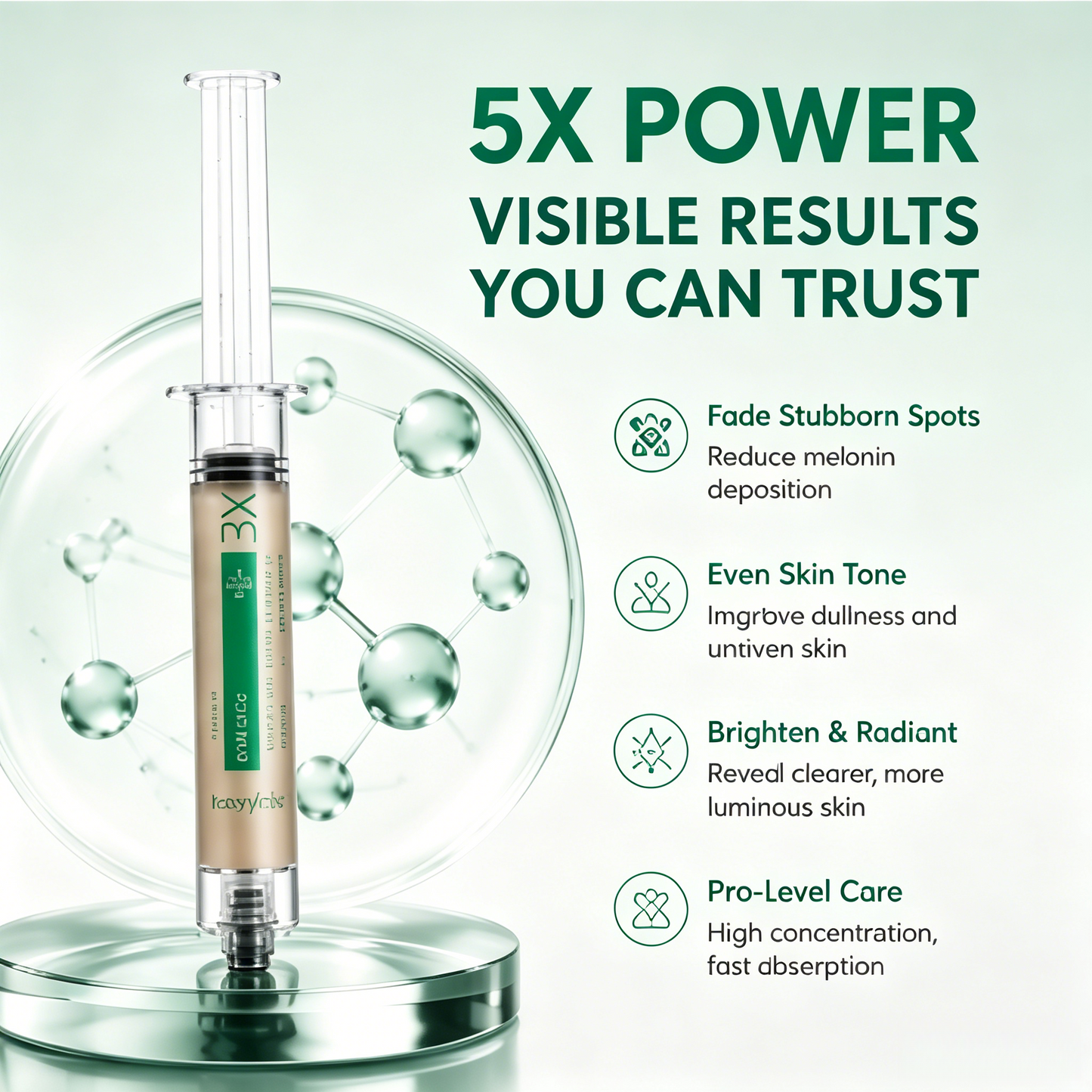 ✨ 5X Intensive Dark Spot Corrector Serum - Target Stubborn Hyperpigmentation & Even Skin Tone-LT