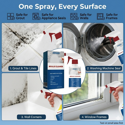 Instant Wall Mold Remover Spray - Fast-Acting Tile & Bathroom Cleaner (Visible Results)-III