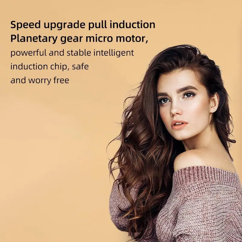 🎀Auto-Rotating Hair Curler: Perfect Bouncy Waves in Minutes! ✨-III