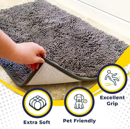 🐾Ultra-Plush Chenille Entrance Rug – Super Absorbent & Anti-Slip Magic Mat ✨ -III