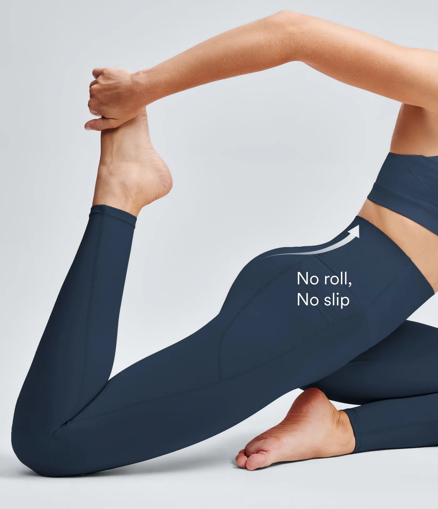 🔥LAST DAY 50% OFF-Formende Workout-Leggings mit hohem Bund, Seitentaschen-EDC