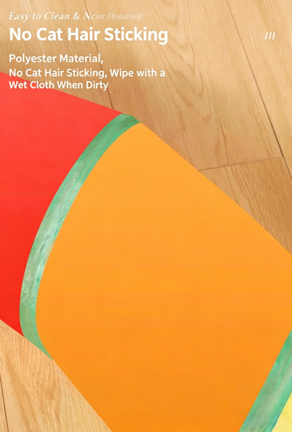 🌈 Rainbow Foldable Cat Tunnel 🐱 | Keep Your Cat Busy & Entertained for Hours!