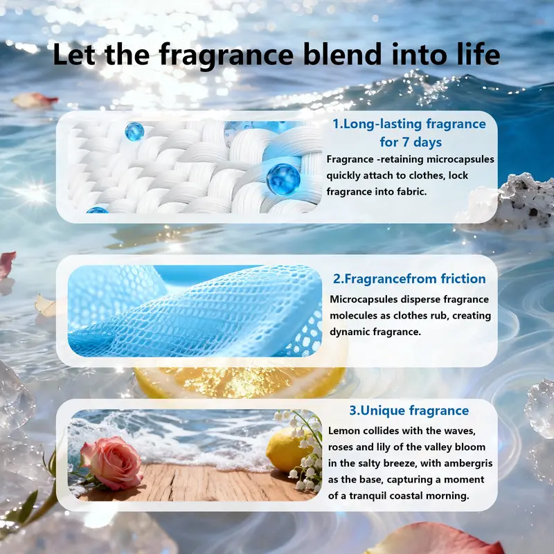 💧4-IN-1 POWERFUL LAUNDRY DETERGENT PODS,80 pods per tub, Long-Lasting Fragrance, Portable Laundry Detergent Beads for Home & Travel-XLB