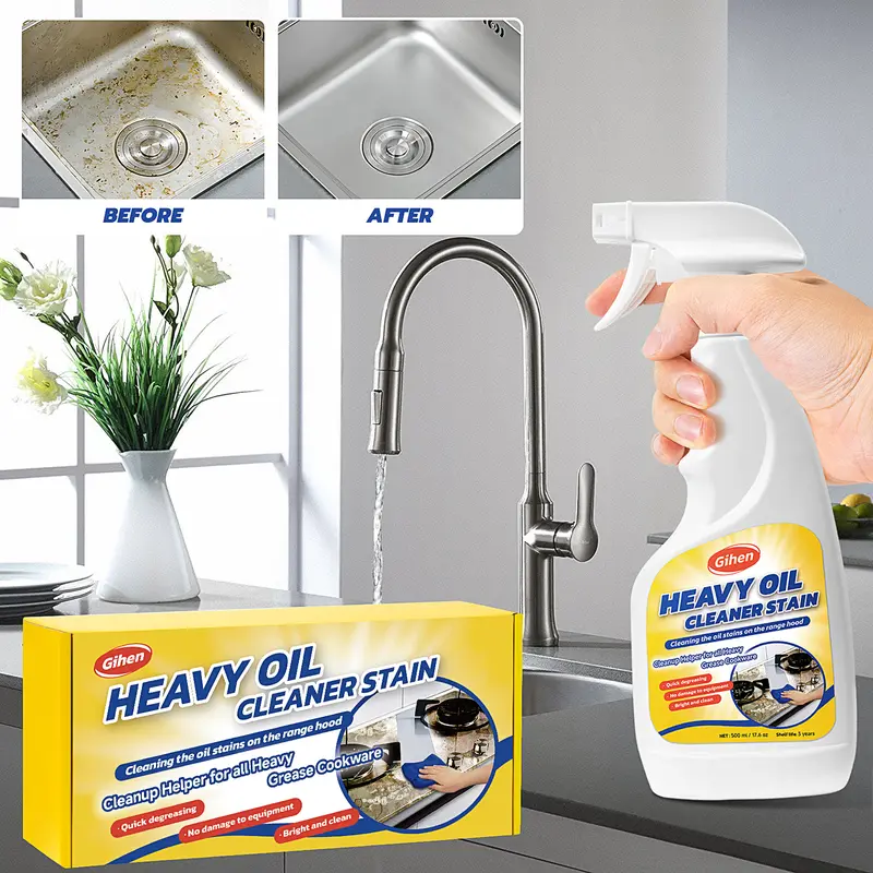 💧Effective All-Purpose Household Cleaner, Perfect for Kitchen, Oven, Stove, Sink & Home Surface Cleaning-XLB