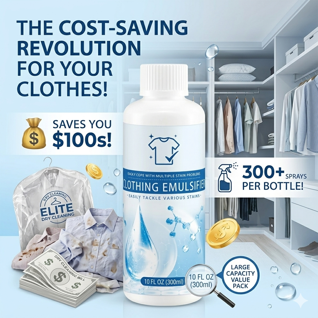 Professional-grade emulsifier I The Garment Care Expert’s Secret! ✨👗-III