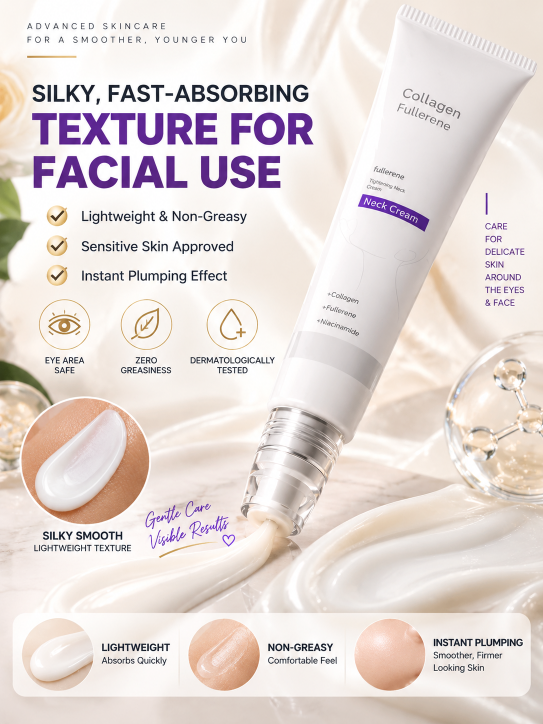 Unisex | Collagen Firming Cream | Targets all types of wrinkles -Felix