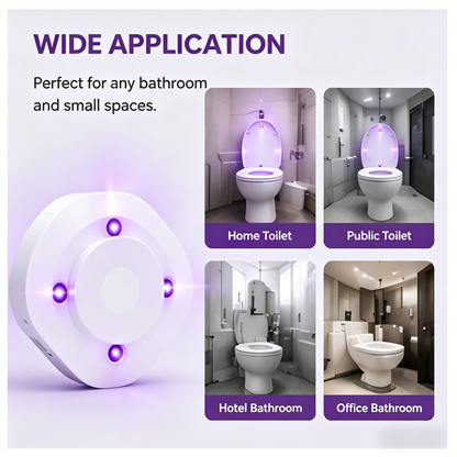 🛁 Bathroom Essential Toilet UV Sterilizer – Auto Sensor, Night Light & Eco-Friendly-WBJ