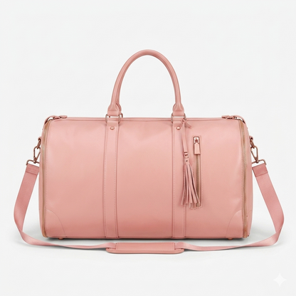 The Ultimate 3-in-1 Travel Duffel: Suit Bag & Luggage Combined ✨Carry your suits, shoes, and 3 days of essentials without a single wrinkle.TSA-approved and ready for takeoff.-III