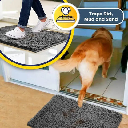 🐾Ultra-Plush Chenille Entrance Rug – Super Absorbent & Anti-Slip Magic Mat ✨ -III