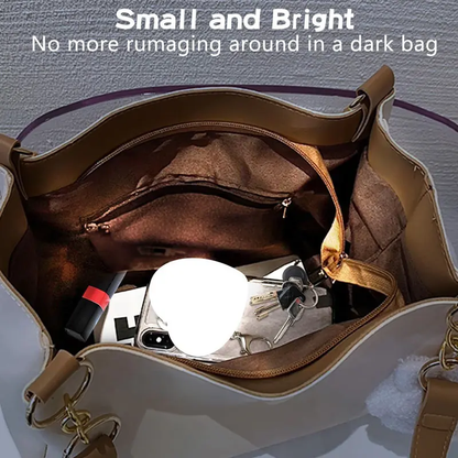 ✨Smart Touch Heart Pattern Glow Light Portable Handbag Light LED Automatic Creative Krychain Pendent Party Gift-XLB
