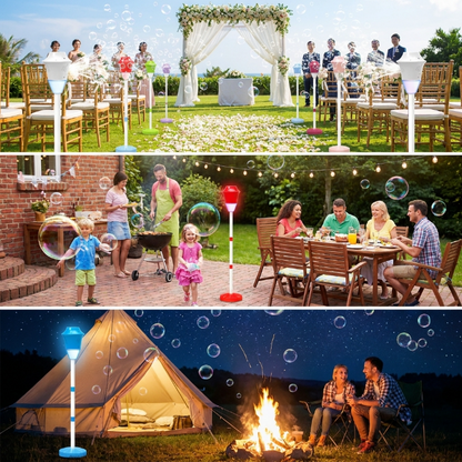 Party in a Torch!" ✨ 2-in-1 Automatic Bubble Machine & Garden Light. Create a Dreamy Backyard Oasis Instantly. Kids Love It, Neighbors Want It! 🫧🏮-JY