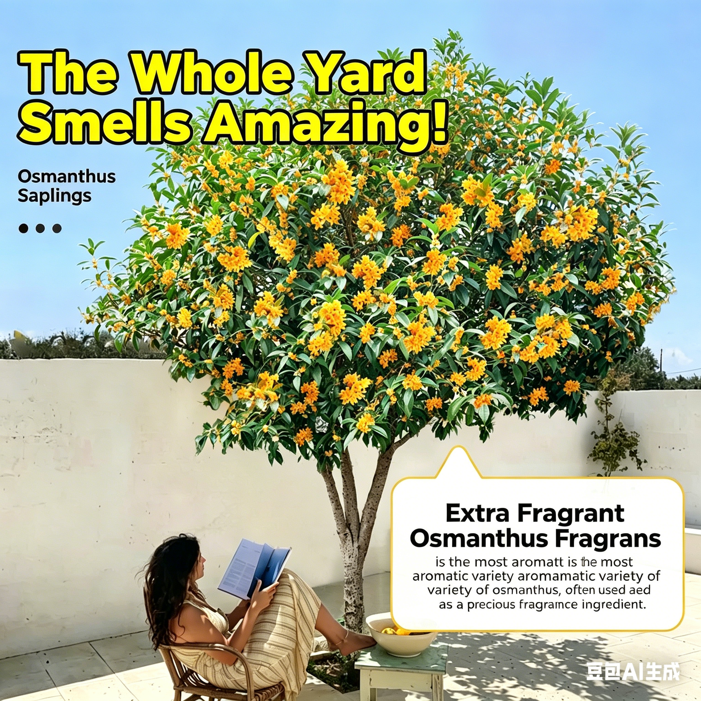 Osmanthus Fragrans Seedlings & Seeds - Bring Fragrance to Your Garden