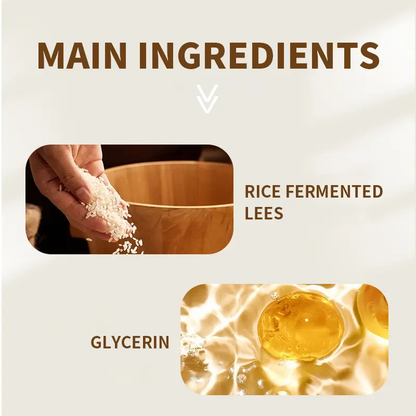 ✨ Sake Lees Hand Mask - Silky Smooth Formula for Hand Skin Care & Moisturization - 280g Net Weight-XLB.