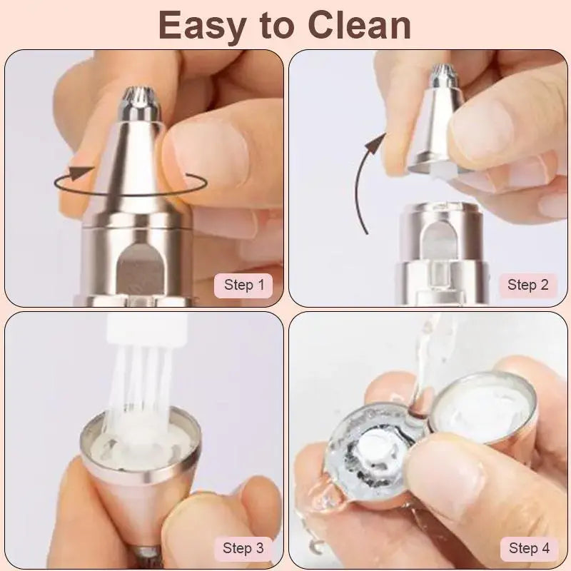 👑 [No.1 US Seller] 2-in-1 Eyebrow Trimmer & Hair Eraser | Painless & USB-C Rechargeable-III