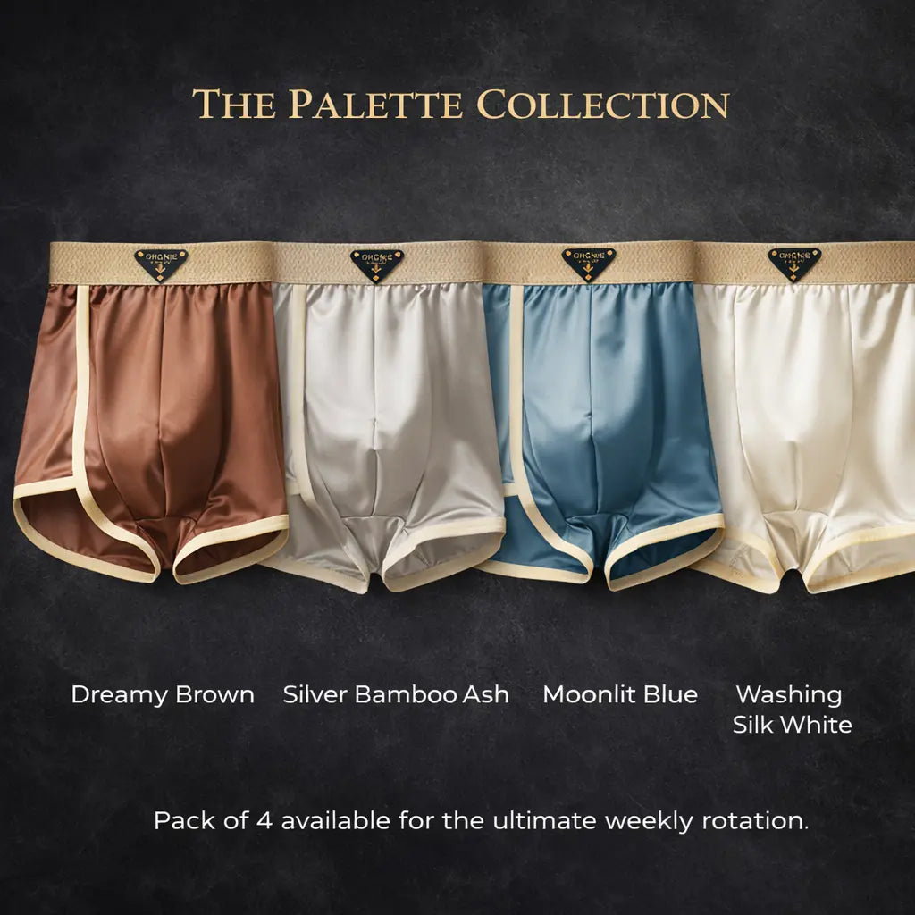 💎Silk Boxer Briefs Designed for Men✦Anti-Chafing -2°C Cooling Ice Silk Comfort✦🎁Today Only: Save 60% + Free Shipping Protected Shipping -III