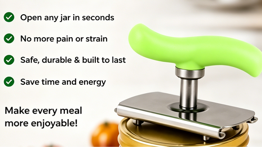 🥫 Adjustable Jar Opener – Effortlessly Twist Open Any Stubborn Lid!-WBJ