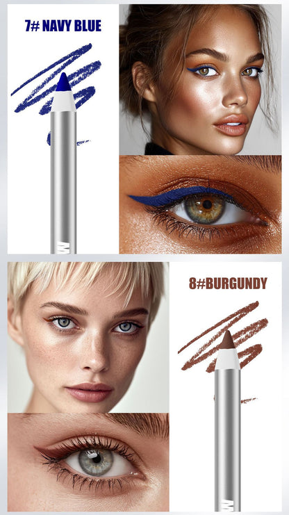 24HR Waterproof Eyeliner Pencil ✨ Smudge-Proof, Creamy & Easy to Apply for Day-to-Night Looks-JY