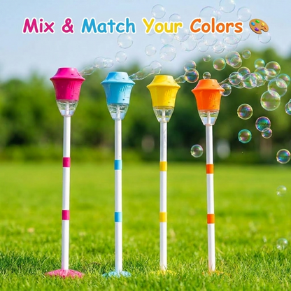 Party in a Torch!" ✨ 2-in-1 Automatic Bubble Machine & Garden Light. Create a Dreamy Backyard Oasis Instantly. Kids Love It, Neighbors Want It! 🫧🏮-JY