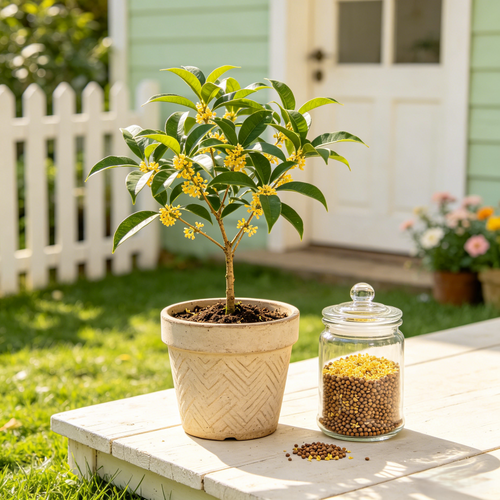 Osmanthus Fragrans Seedlings & Seeds - Bring Fragrance to Your Garden