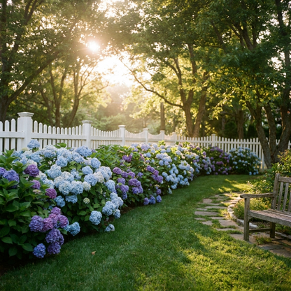 Don't buy flowers, grow a LEGACY! 🌸 Endless Summer Hydrangea: Blooms from Spring to Fall. 1s into a Fairy Tale Garden! 🌱✨