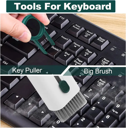 ✨7-in-1 Electronic Cleaning Kit, Keyboard Phone Earphone Cleaning Brush Pen-XLB