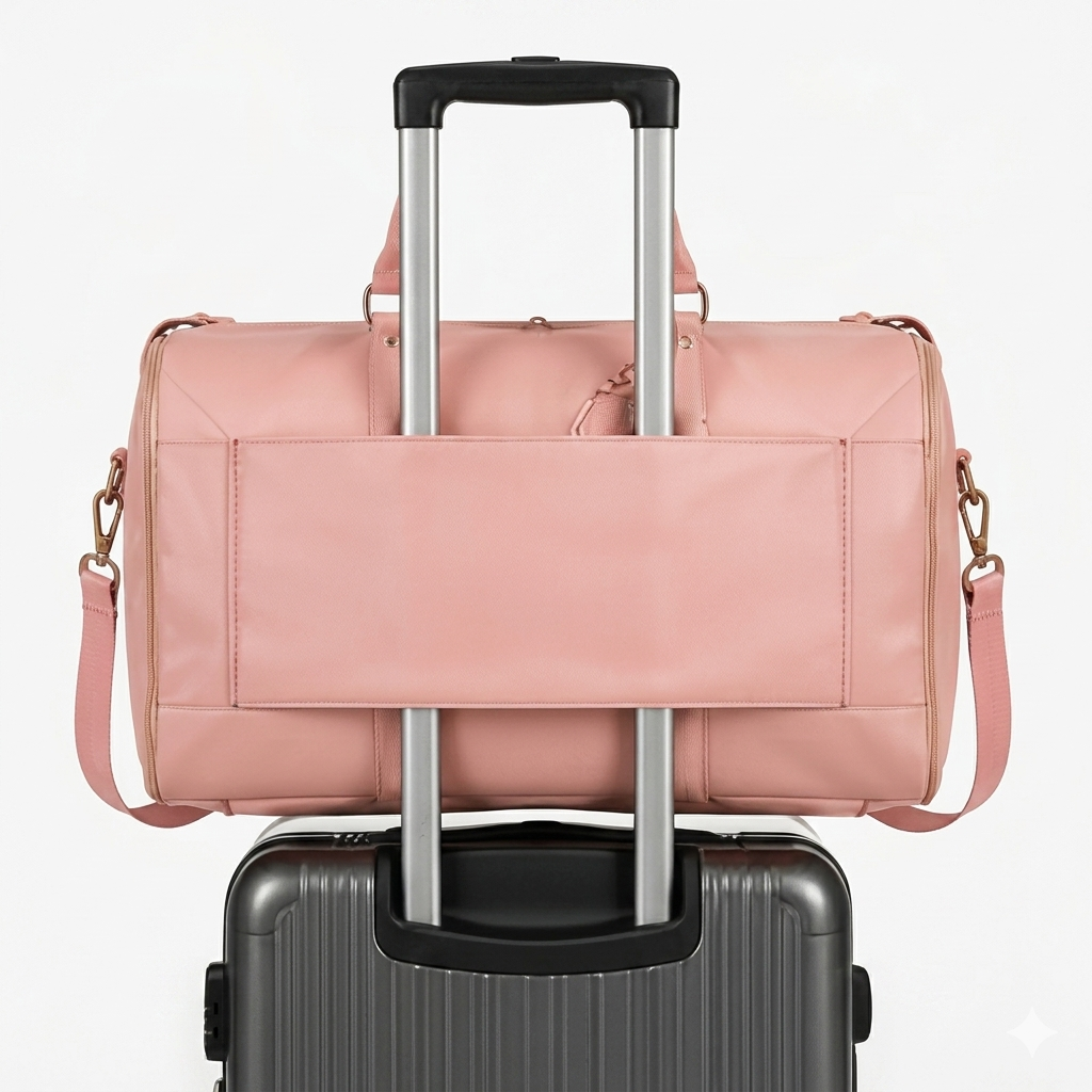The Ultimate 3-in-1 Travel Duffel: Suit Bag & Luggage Combined ✨Carry your suits, shoes, and 3 days of essentials without a single wrinkle.TSA-approved and ready for takeoff.-III