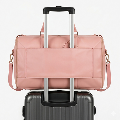 The Ultimate 3-in-1 Travel Duffel: Suit Bag & Luggage Combined ✨Carry your suits, shoes, and 3 days of essentials without a single wrinkle.TSA-approved and ready for takeoff.-III