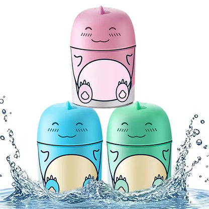 🦖Cute Dinosaur-Shaped Toilet Cleaner Bottle, Ocean/Jasmine/Peach Fragrance, 3 Bottles Lasting 9 Months, Powerful Scale & Odor Remover for Household Toilets-XLB
