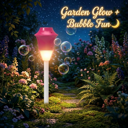 Party in a Torch!" ✨ 2-in-1 Automatic Bubble Machine & Garden Light. Create a Dreamy Backyard Oasis Instantly. Kids Love It, Neighbors Want It! 🫧🏮-JY