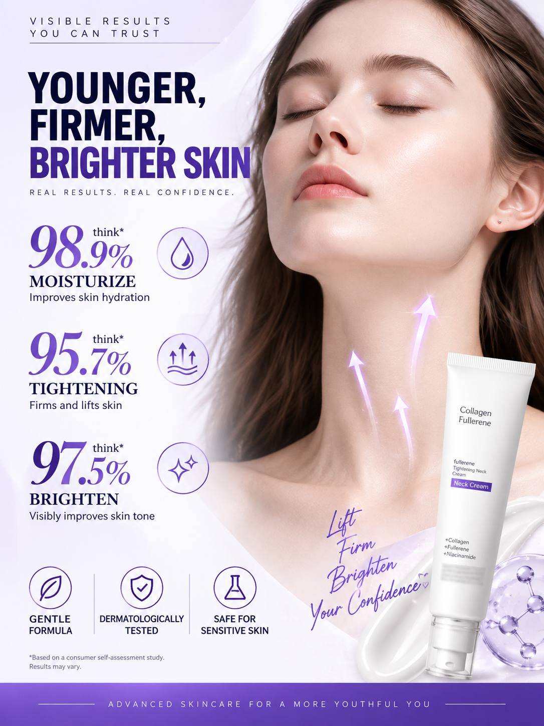 Unisex | Collagen Firming Cream | Targets all types of wrinkles -Felix