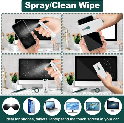✨7-in-1 Electronic Cleaning Kit, Keyboard Phone Earphone Cleaning Brush Pen-XLB
