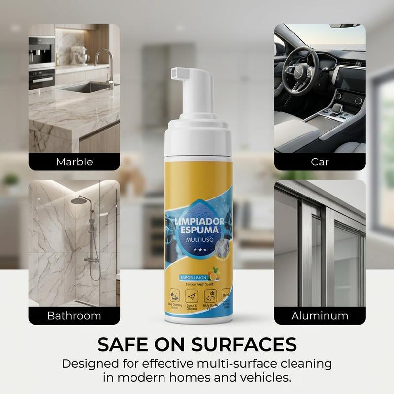 🔥Ultimate Multi-Purpose Foam Cleaner - Bring back the "Brand New" look to your car and home in seconds -III