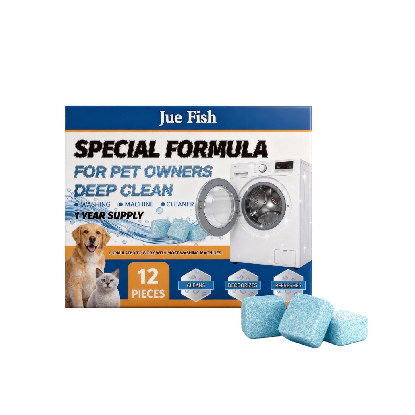 Ultimate Pet Hair & Odor Remover! 🐶Flush hair, sludge & odors in one wash. Like new! ✨-III