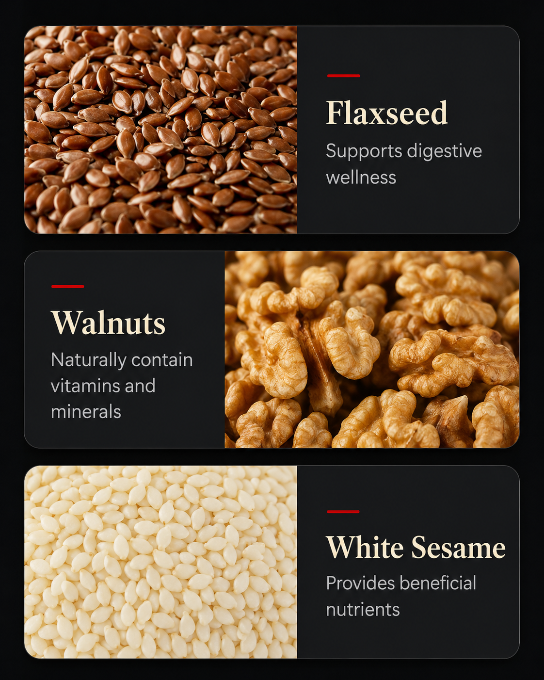 😋Flaxseed Walnut Crisps- 🍃Look after your cardiovascular and blood sugar health.-AUX