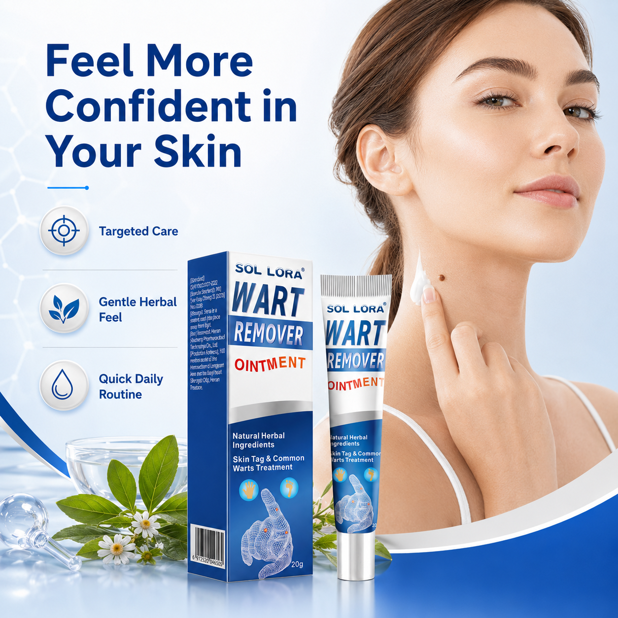 Targeted Wart & Skin Tag Care with Herbal-Inspired Formula-JY