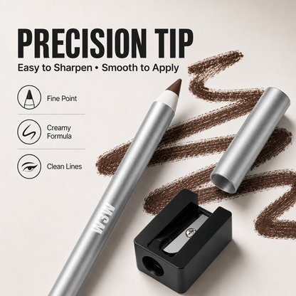 24HR Waterproof Eyeliner Pencil ✨ Smudge-Proof, Creamy & Easy to Apply for Day-to-Night Looks-JY