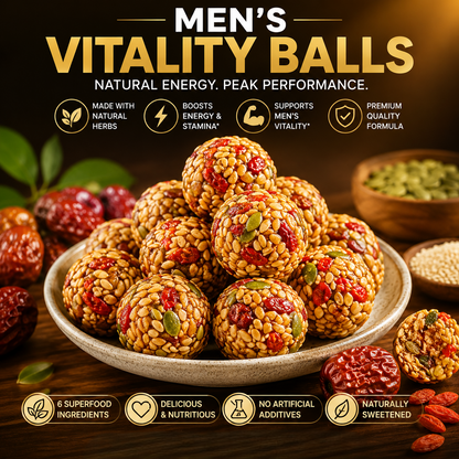 💪Red Date Goji Flaxseed Nut Balls –🥰Bring your bodyback to its youthful prime!-AUX