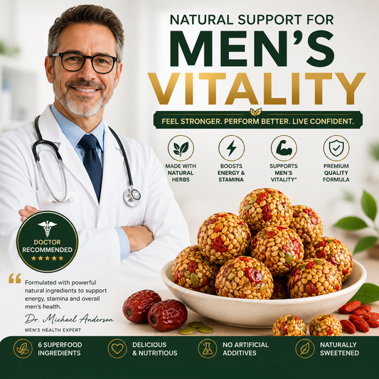 💪Natural Men's Energy Pill –🥰Bring your bodyback to its youthful prime!-AUX