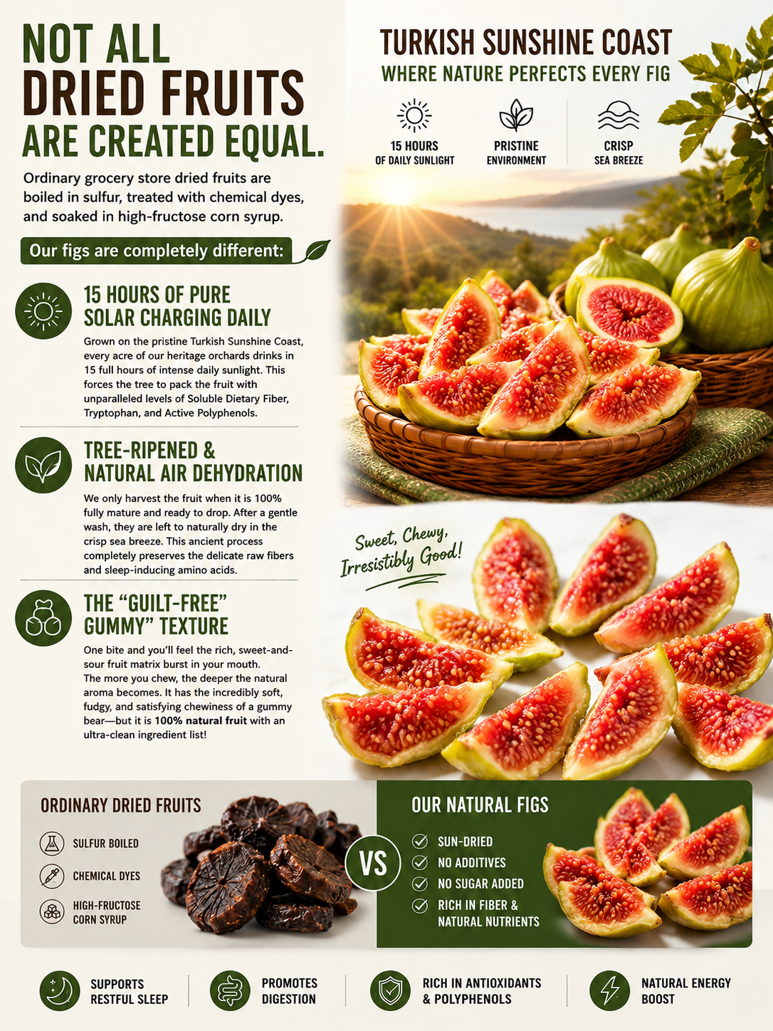 🚀Reclaim Your Independence-High-end, all-natural dried figs imported from Türkiye🌿-XXS