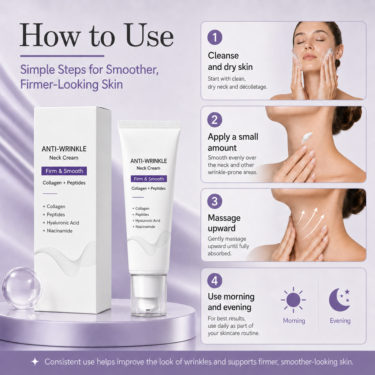 Advanced Anti-Wrinkle & Firming Cream — Smooth Fine Lines, Deeply Hydrate & Restore Firmer-Looking Skin-HJY