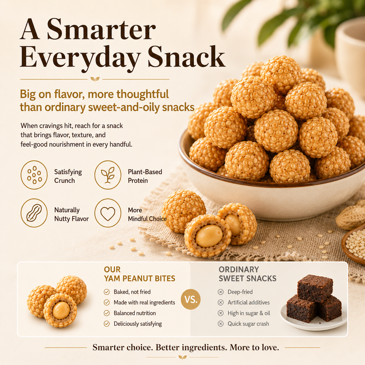 Sesame Coated Yam Peanuts-LT