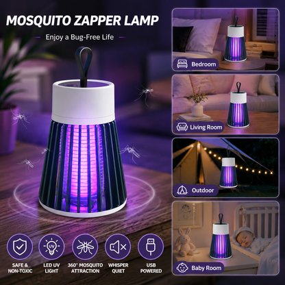 🔥Surprise Discount🔥USB/Rechargeable Mosquito & Fly Trap Lamp-JY
